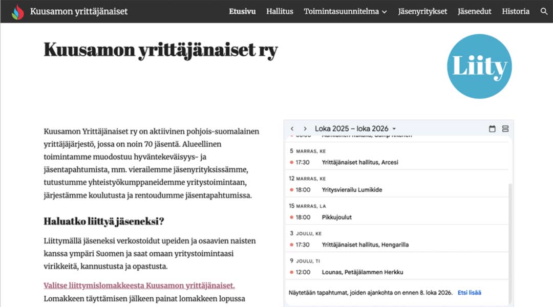 Kuusamon yrittäjänaiset ry